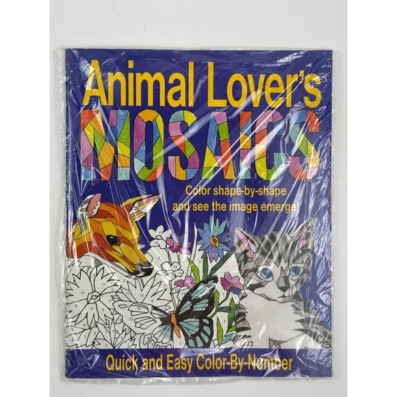 Animal Lover's Mosaics Product Concept Mfg. Inc. New Still In Original Plastic - Picture 1 of 4